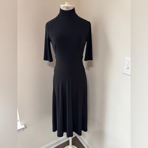 Ralph Lauren Black Midi Dress